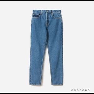 Everlane high rise skinny jean (vintage blue)